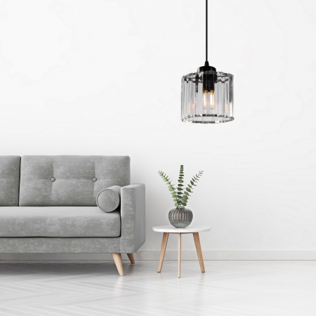 Lampă de tavan din cristal negru APP511-1CP [4]