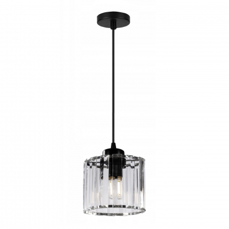 Lampă de tavan din cristal negru APP511-1CP [1]