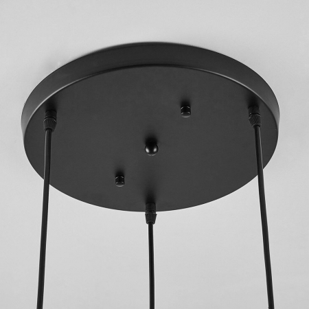 Lampă de tavan din imitatie cristal negru APP513-3CPR [3]