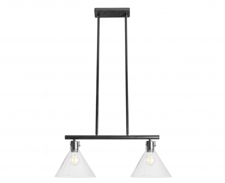 Lustre si pendule - LAMPA DE TAVAN din sticla APP317-2CP