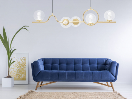 Lampă de tavan gold app1023-5cp [6]