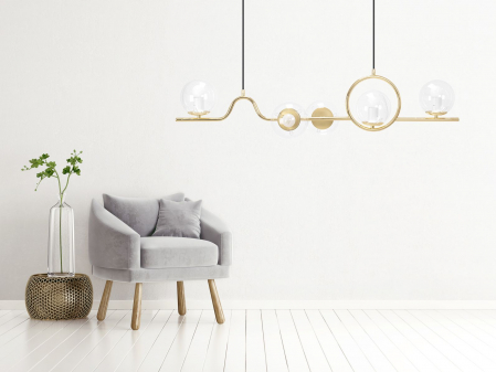 Lampă de tavan gold app1023-5cp [4]