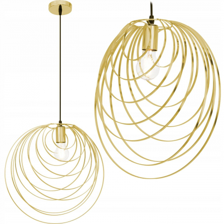 Lustre si pendule - LAMPA DE TAVAN GOLD APP428-1CP