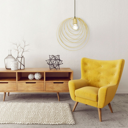 LAMPA DE TAVAN GOLD APP428-1CP [2]