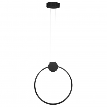 Lustre si pendule - Lampă de tavan LED APP1392-CP BLACK 30cm