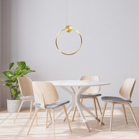 Lampă de tavan LED APP1397-CP OLD GOLD 40cm [5]