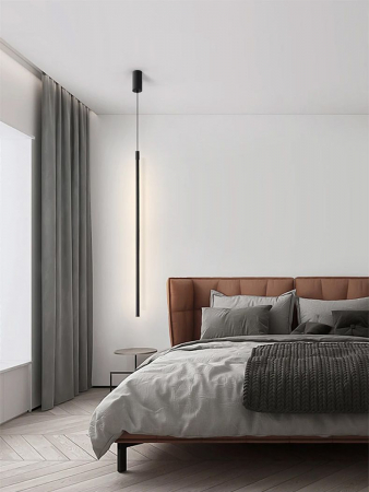 Lampă de tavan LED APP1413-C BLACK 100cm [3]