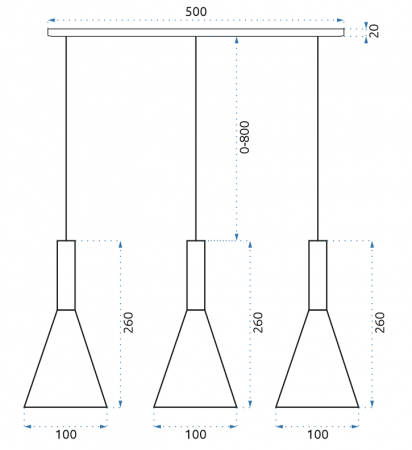 Lampa DE TAVAN LETIZ SET alb [6]