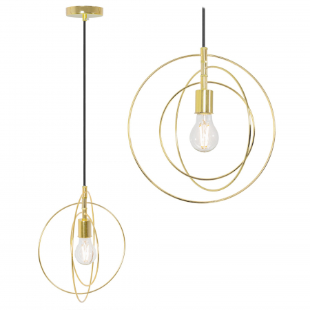 Lustre si pendule - Lampa DE TAVAN metal Aurie APP286-1CP