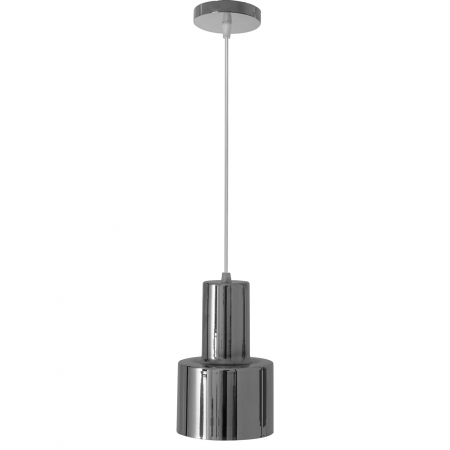 Lampă de tavan modernă din metal cromat argintiu [1]