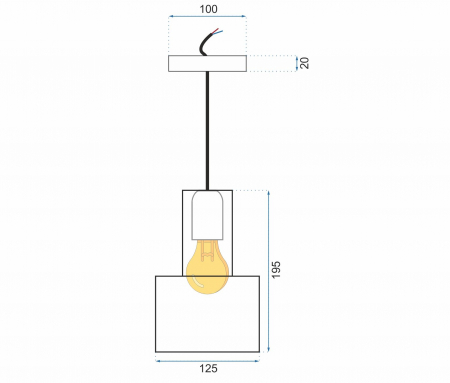 Lampă de tavan modernă din metal cromat argintiu [5]