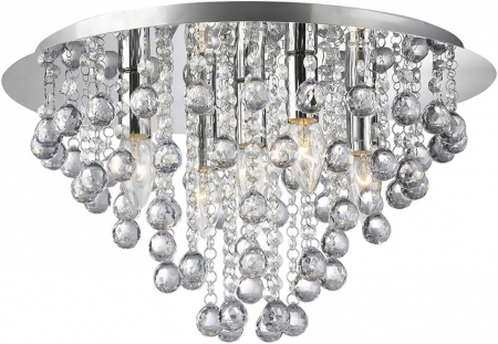 Plafoniere - Lampa DE TAVAN Plafoniera APP514-5C Cristal