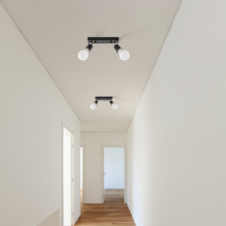 Lampa DE TAVAN Reflector Black APP696-2C [4]
