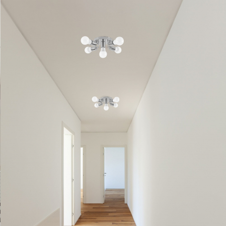 Lampă de tavan Reflector Metal Chrome APP707-5c [4]