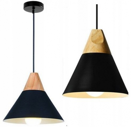 Lustre si pendule - Lampa DE TAVAN SCANDI C negru