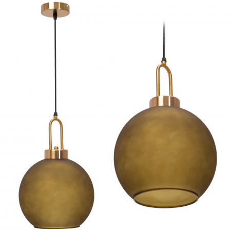 Lustre si pendule - Lampă de tavan sticlă 25cm APP627-1CP