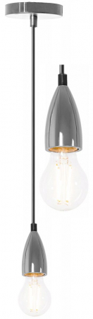 Lustre si pendule - Lampa DE TAVAN SUSPENDABILA Crom APP358-1CP