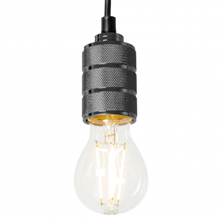Lampa DE TAVAN SUSPENDABILA Crom Black APP345-1CP [1]