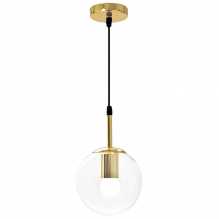 Lampa DE TAVAN SUSPENDABILA din sticla Sfera Auriu APP686-1CP [1]