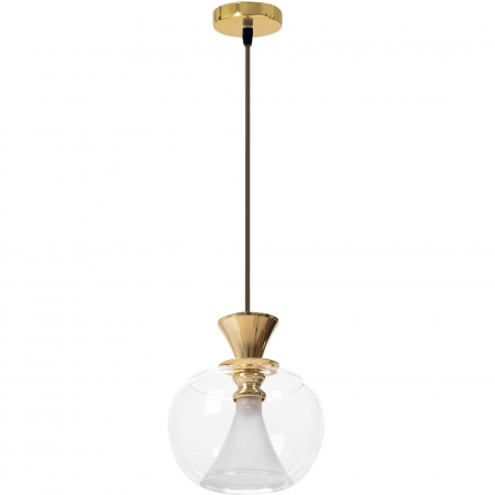 Lampa DE TAVAN SUSPENDABILA din sticla Sfera Auriu APP902-1CP [1]
