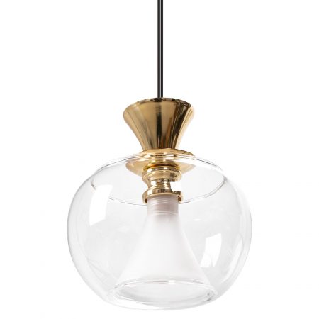Lampa DE TAVAN SUSPENDABILA din sticla Sfera Auriu APP902-1CP [2]