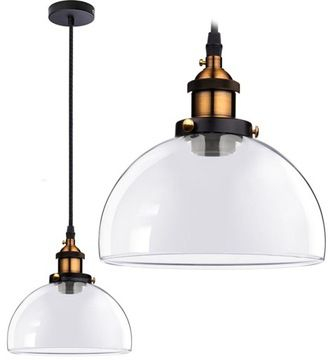 Lustre si pendule - Lampa DE TAVAN SUSPENDABILA din sticla Verto C