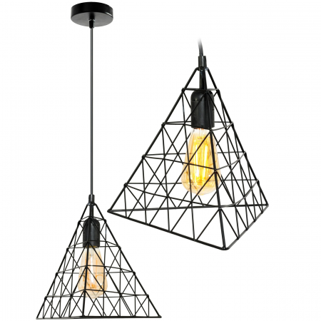 Lustre si pendule - Lampa DE TAVAN SUSPENDABILA IN STIL loft LH2058
