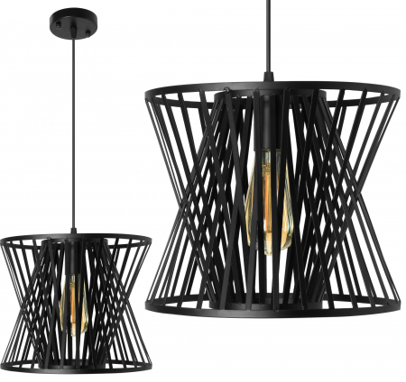 Lustre si pendule - Lampa DE TAVAN SUSPENDABILA Loft APP202-1CP