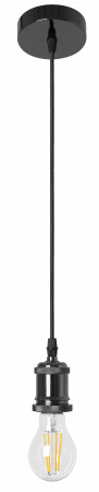 Lampa DE TAVAN SUSPENDABILA LUMO Black [1]