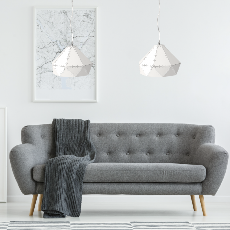Lampa DE TAVAN SUSPENDABILA metal alb APP237-1CP [3]
