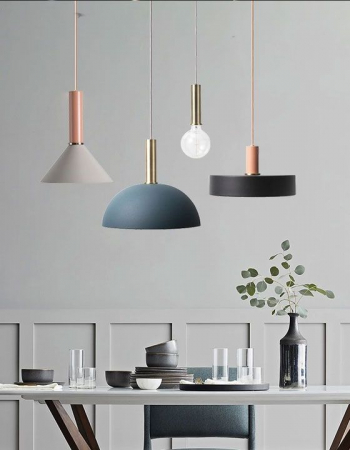 Lampa DE TAVAN SUSPENDABILA OSTI A coral [5]