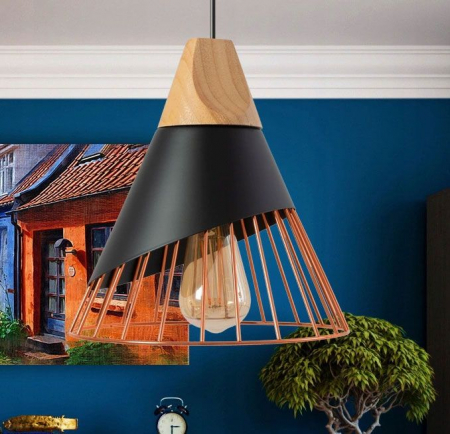 Lampa DE TAVAN SUSPENDABILA scandinav Metal APP225-1CP [1]