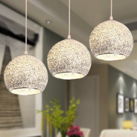 Lampa DE TAVAN SUSPENDABILA tripla metal Crom app633-3cp [5]