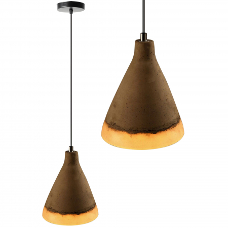 Lustre si pendule - Lampă de tavan suspendată Cement Loft APP494-1CP