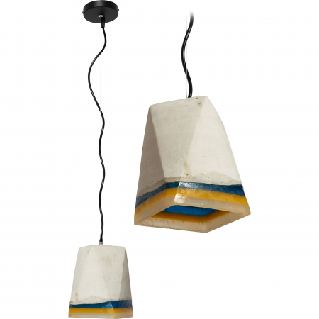 Lustre si pendule - Lampă de tavan suspendată ciment Loft APP493-1CP