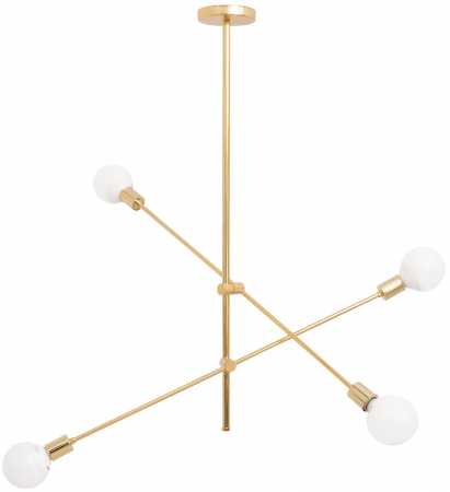Lustre si pendule - Lampă de tavan suspendată cu două brațe reglabilă APP479-4C