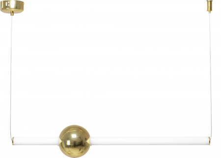 Lustre si pendule - Lampă de tavan suspendată cu LED-uri auriu alb APP478-CP
