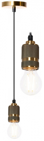 Lustre si pendule - Lampă de tavan suspendata din cupru APP349-1CP
