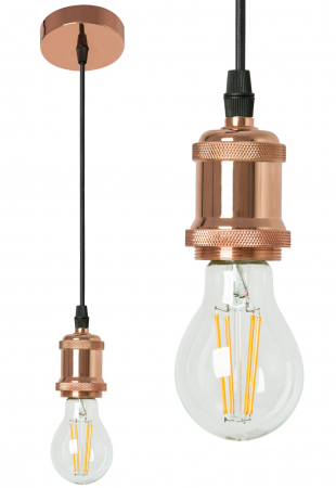 Lustre si pendule - Lampă de tavan suspendată LUMO Rose Gold