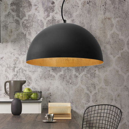 Lampă de tavan suspendată neagra 60cm APP380-1CP [2]