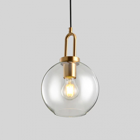 Lampă de tavan suspendată sticlă 20cm APP629-1CP [1]
