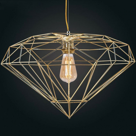 LAMPĂ DIAMANT METAL LOFT LIGHT GOLD APP562-1CP [1]