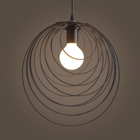 LAMPA GEOMETRIC NEGRU APP426-1CP [4]