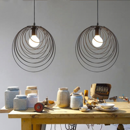 LAMPA GEOMETRIC NEGRU APP426-1CP [1]