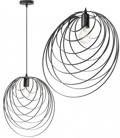 Lustre si pendule - LAMPA GEOMETRIC NEGRU APP426-1CP
