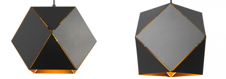 Lampa GEOMETRICA NEAGRA APP287-1CP [5]
