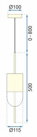 Lampa Gold APP550-1CP [6]