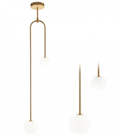 Lustre si pendule - Lampa Gold APP964-2CP