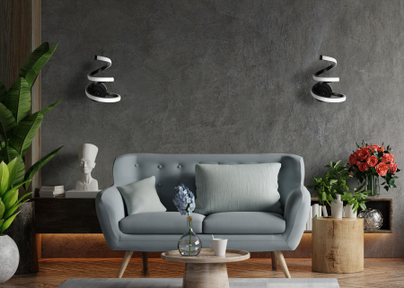 LAMPĂ LED APP1052-W BLACK MAT [3]