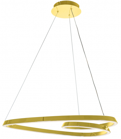 Lampa LED APP7797-cp Gold + Remote Control [1]
